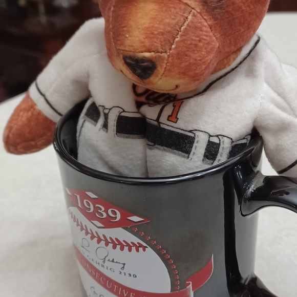 Cal Ripken Collectors edition mug Teddy Cooperstown 🐻 #1 Bear - Picture 3 of 4